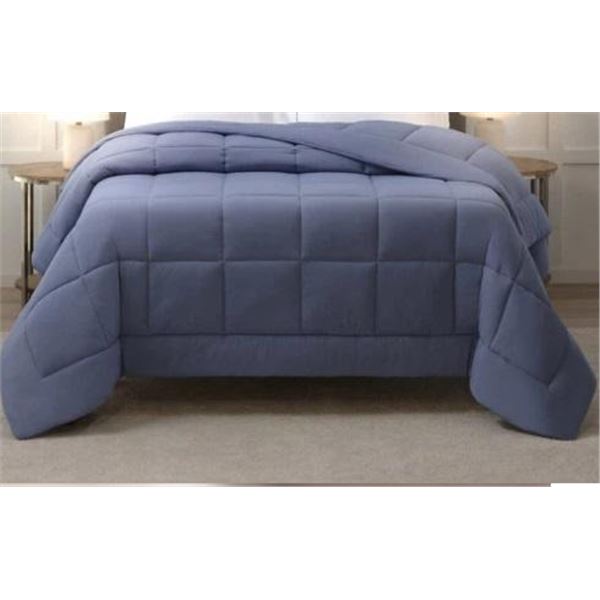 Below Zero, Queen Size Cooling Comforter, Blue