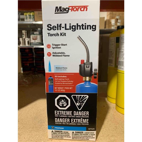 Mag-Torch Self Lighting 14.1oz Propane Torch Kit