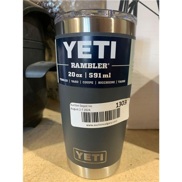 Yeti Rambler Tumber 20oz Drink Mug w/ Sliding top