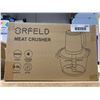 Image 2 : ORFELD Meat Grinder Electric Food Chopper, 2 Speeds Meat Chopper 8 Cup Food Processor