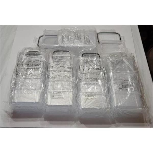 Set of 4 Assorted Size Air-Tight Food Storage Containers