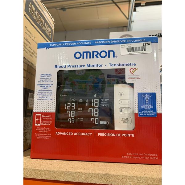 Omron Blood Pressure Monitor w/ Bluetooth Connectivity & Advanced Accuracy