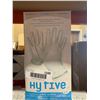 Image 2 : Hyfive Large Powdered Non-Allergenic Vinyl Gloves 5x100ct