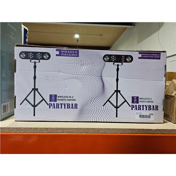 Partybar - Party & Dancefloor Lights  with Rewmote Control