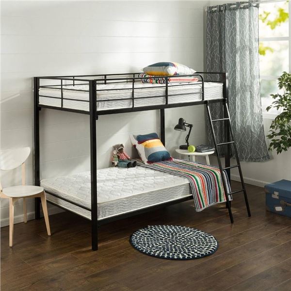 Slumber 1 Comfort 6" Twin Pack Bunk Bed Spring Mattress