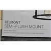 Image 3 : ASHLEY HARBOR LIGHTING - Belmont Semi-Flush Mount