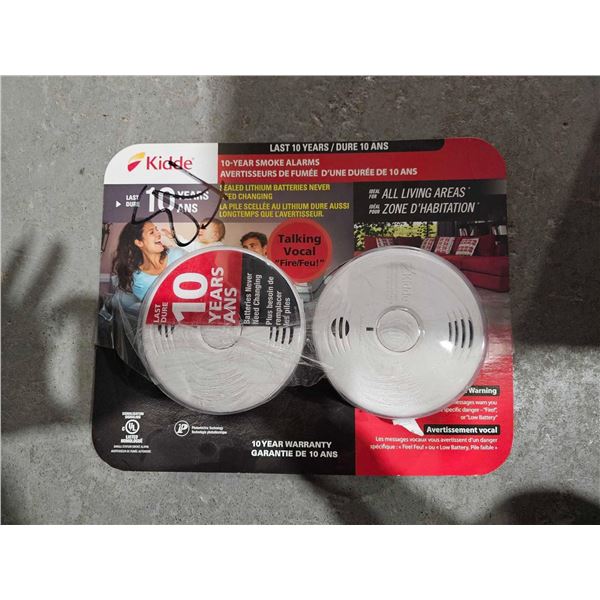 Kidde 2 Pack 10-Year Smoke Alarm