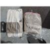 Image 2 : Lot of Bulk Bags of Assorted Work Gloves  (2 Styles) Leathger and Fabric