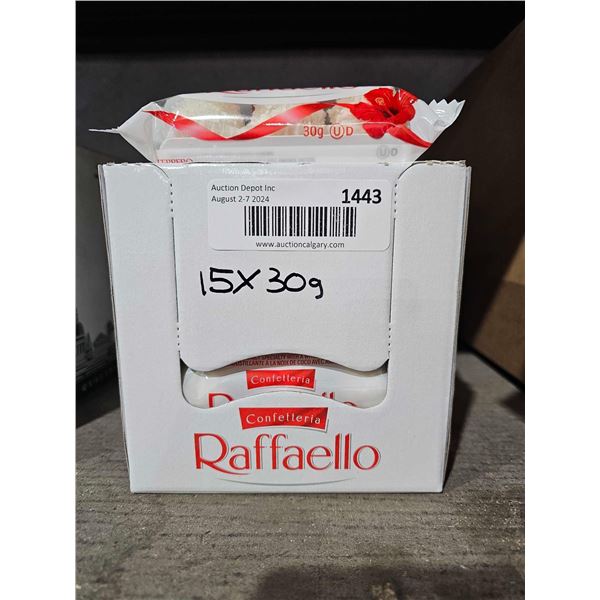 Raffaello Coconut Confections 15x30g