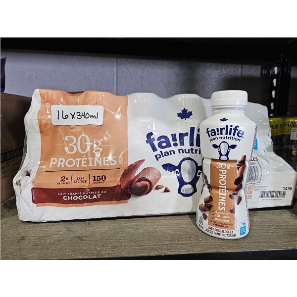 Fairlife 30g Protein Chocolate Milk 16x340g