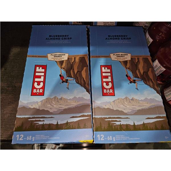 Cliff Bars Blurberry Almond Crunch 12x68g