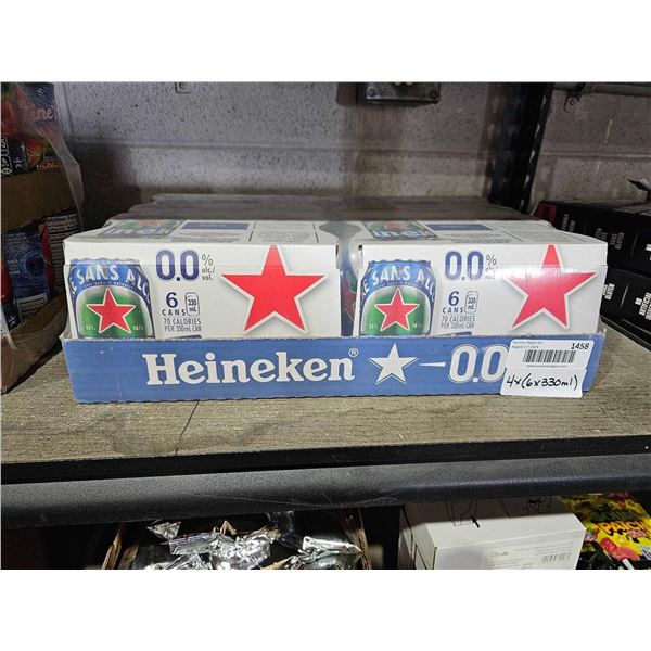 Heineken 0.0 Beer 4x (6x330ml)