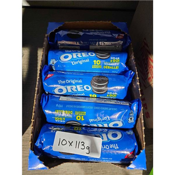 Oreo Sandwich Cookies 10x113g
