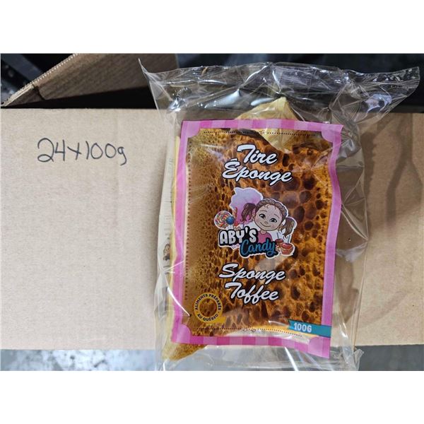 Aby's Candy Sponge Toffee 24x100g