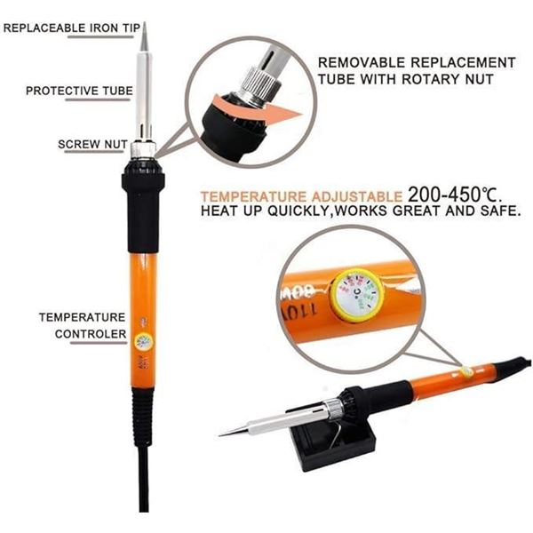 Hikima Wood Burning Kit, Pyrography Pen Set with Adjustable Temperature, Wood Burning Tool Kit - Emb