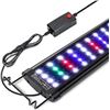 Image 1 : AQQA Aquarium Light,Full Spectrum LED Fish Tank Lights, Adjustable Multi-Color White Blue Red Green 