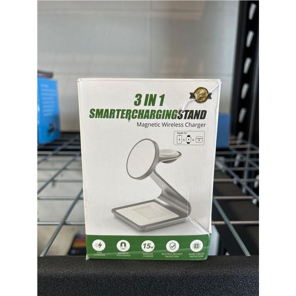 3 in 1 Smarter Charging Stand Magnetic Wireless Charger