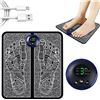 Image 1 : EMS Foot Massager, Electric Feet Massager Machine, Stimulator for Feet & Legs, Feet Relaxation Mat, 
