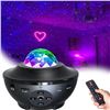 Image 2 : Starry Night Light Projector Bedroom,Galaxy Projector Light Ocean Wave Projector LED Nebula Cloud an