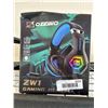 Image 2 : Ozeino Gaming Headset for Ps5 Ps4 PC, Over Ear Gaming Headphones with Noise Cancelling Microphone RG