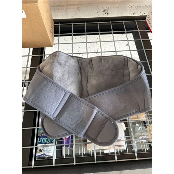 Grey Back Support Velcro Strap