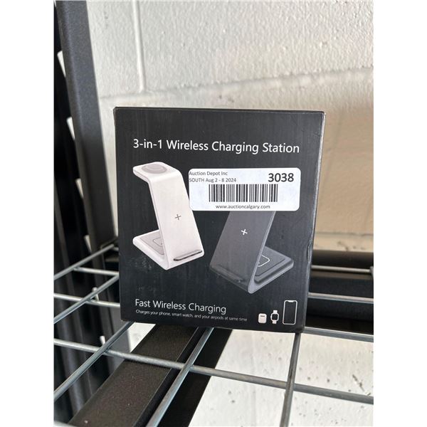 3 in 1 Wireless Charging Station Fast Wireless Charging