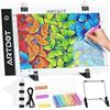 Image 1 : ARTDOT A4 Light Pad for Diamond Painting Accessories, USB Powered Light Board for Diamond Art Kits, 