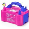Image 1 : IDAODAN Electric Air Balloon Pump Portable Dual Nozzle 110V 600W Electric Balloon Blower Pump/Electr