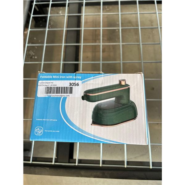 Foldable Mini Iron with Spray