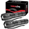Image 1 : wowlite Tactical Flashlight, Wowlite Ultra Bright XML T6 LED Torch with 5 Light Modes & Adjustable F
