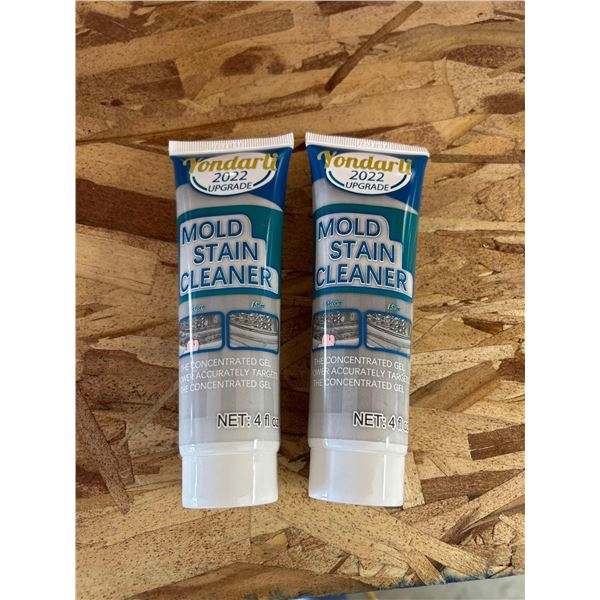 Lot of 2 Yondarli Mold Stain Cleaner 2 x 4 fl oz