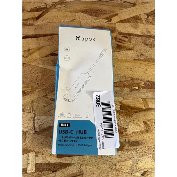 Kapok 8 in 1 USB-C HUB