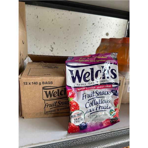 Welch's Fruit Snacks 12 x 140g