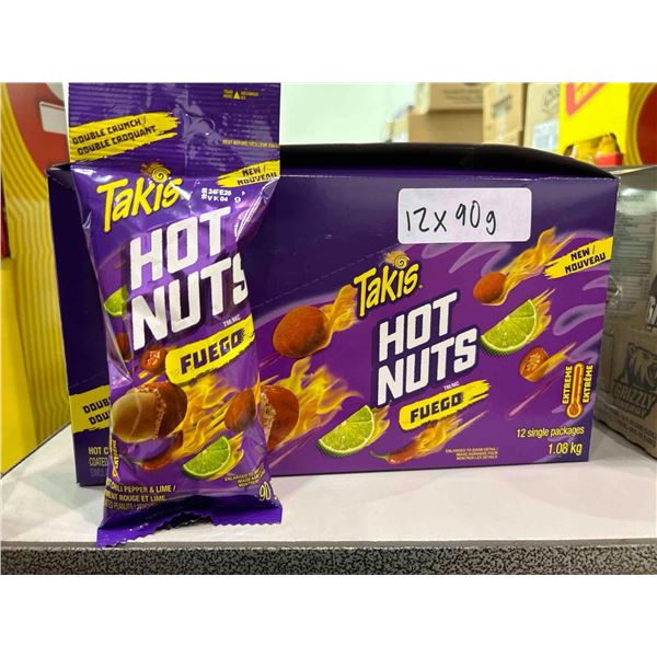 Takis Hot Nuts Fuego 12 x 90g