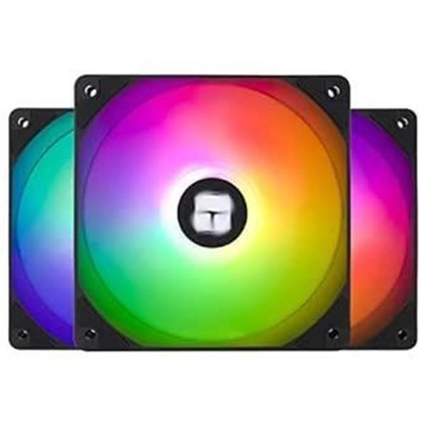 Thermalright TL-C12C-S X3 CPU Fan 120mm ARGB Case Cooler Fan, 4pin PWM Silent Computer Fan with S-FD