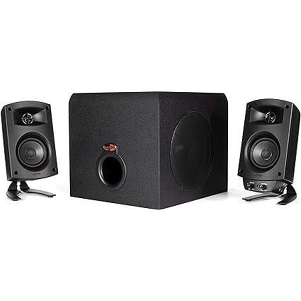 Klipsch ProMedia 2.1 THX Certified Computer Speaker System (Black)