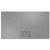 Image 1 : Monogram ZHU36RSTSS Induction Cooktop, 36 inch Exterior Width, 5 Burners, Induction, Silver colour (