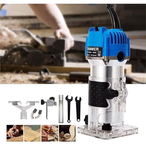 Wood Routers, Electric Wood Trimmer Router Tool, Compact Wood Router Tool Hand Trimmer, Cutting Palm