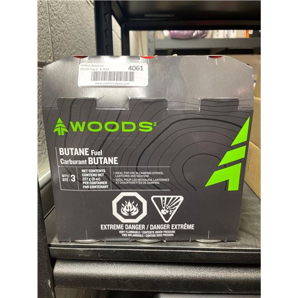 Woods Butane Fuel 6 x 227g
