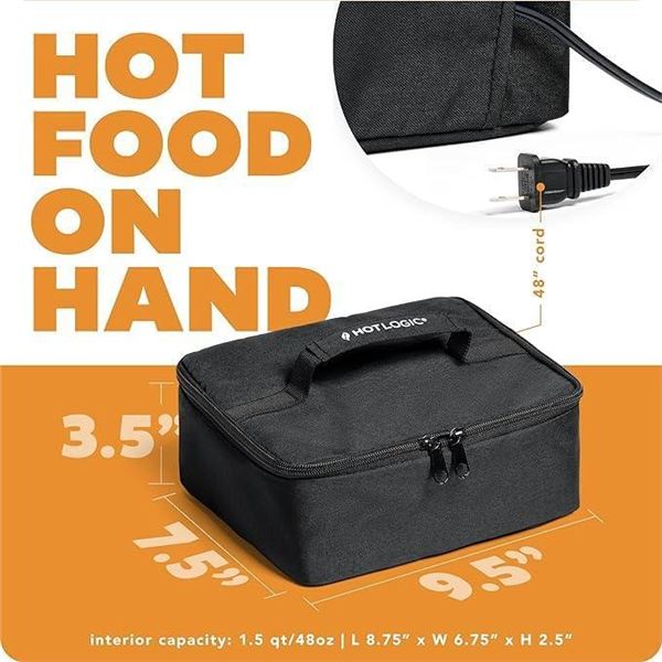HotLogic Mini Personal Portable Oven, Black