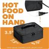 Image 1 : HotLogic Mini Personal Portable Oven, Black