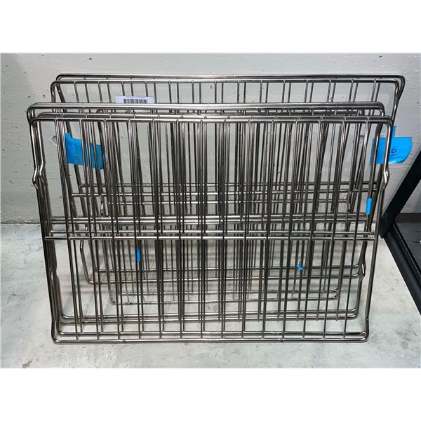 Lot of 8 Oven Racks Assorted Sizes
