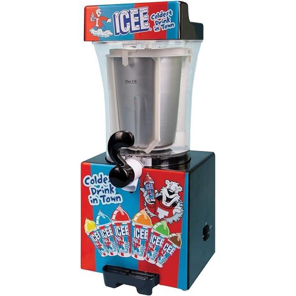 iscream Genuine ICEE Brand Counter-Top Sized ICEE at Home Slushie Maker