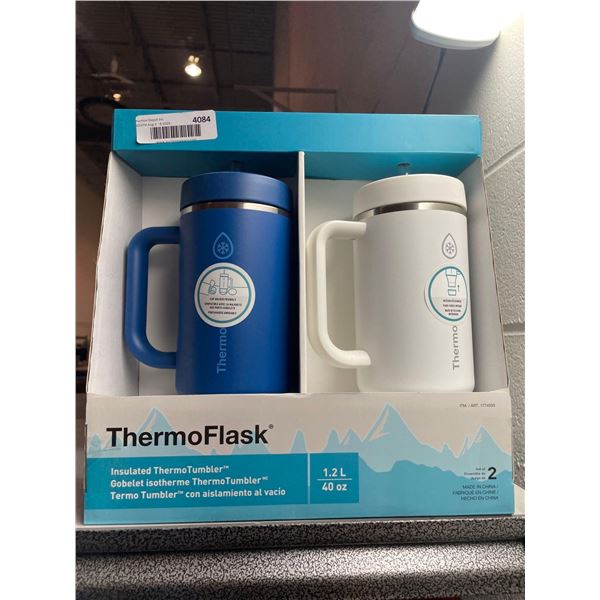 ThermoFlask Insulated Thermo Tumblers 2 Pack 1.2L