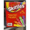 Image 2 : Skittles Original Freezer Pops 96 Freeze & Eat Pops