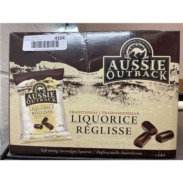 Aussie Outback Traditional Licorice 8 x 200g