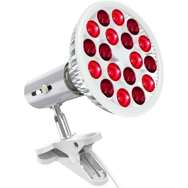 Bestqool 18 LED Infrared Light Therapy Device for Skin & Pain Relief (Red,660nm & 850nm)