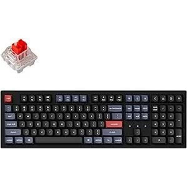 Keychron K10 Pro QMK/VIA Wireless Custom Mechanical Keyboard, Full Size Programmable Macro with Hot-