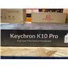 Image 3 : Keychron K10 Pro QMK/VIA Wireless Custom Mechanical Keyboard, Full Size Programmable Macro with Hot-