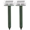 Image 1 : Ener-G+ EN656-2 Solar Powered Mole and Gopher Repeller (2 Pack), Green